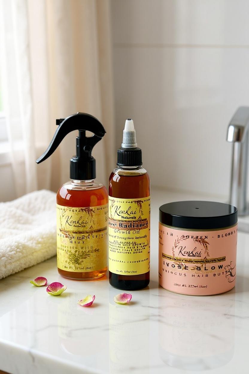 Kenkai Collection Hair Growth set 4oz