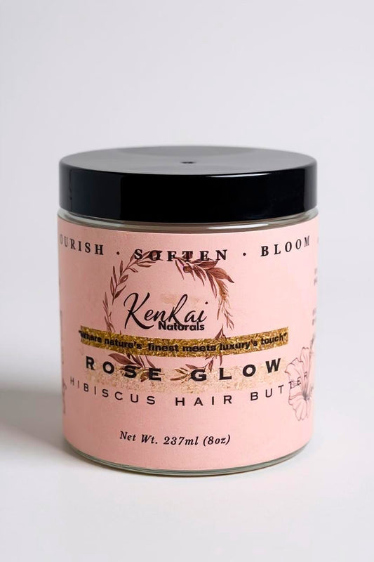 KenKai Rose Glow Hibiscus Hair Butter