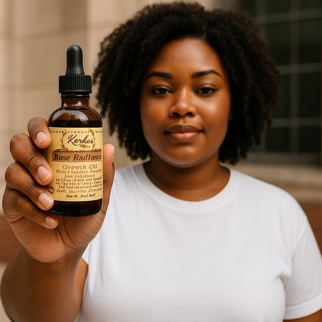 Kenkai Rose Radiance Growth Oil 2 oz